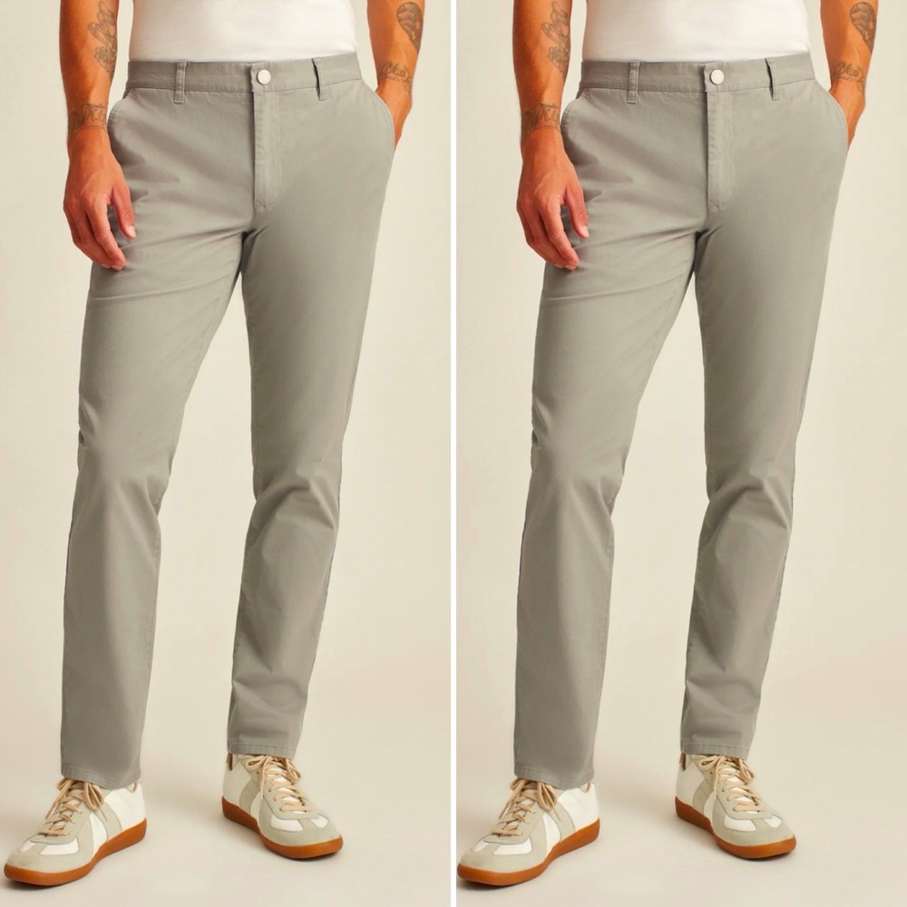 Bonobos The Original Chino in Slate Grey Athletic Fit  - sz 33/30